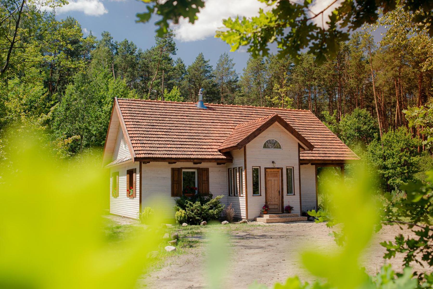 Jagodowy Zakatek, Caloroczny Dom Na Wylacznosc W Lesie, Balia, Cisza, Kominek, Weranda, Stawy Tuczna Экстерьер фото