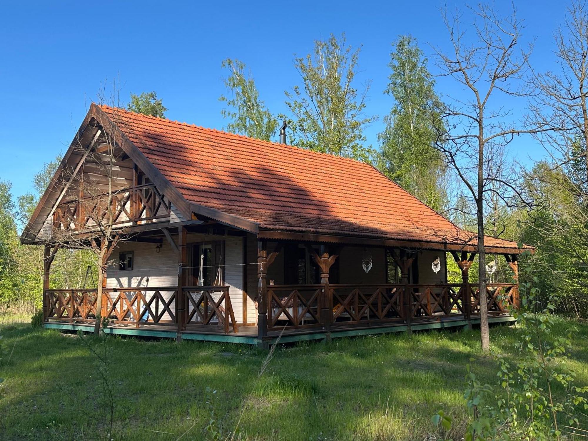 Jagodowy Zakatek, Caloroczny Dom Na Wylacznosc W Lesie, Balia, Cisza, Kominek, Weranda, Stawy Tuczna Экстерьер фото